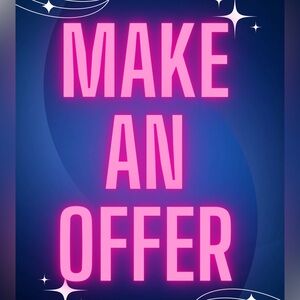 Make an offer, will accept or counter with lowest!